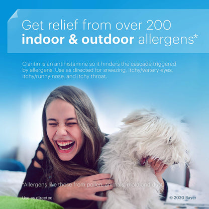 Claritin Allergy 24 Hour 10mg Tablets - 45 ct | Non-Drowsy, Fast Relief