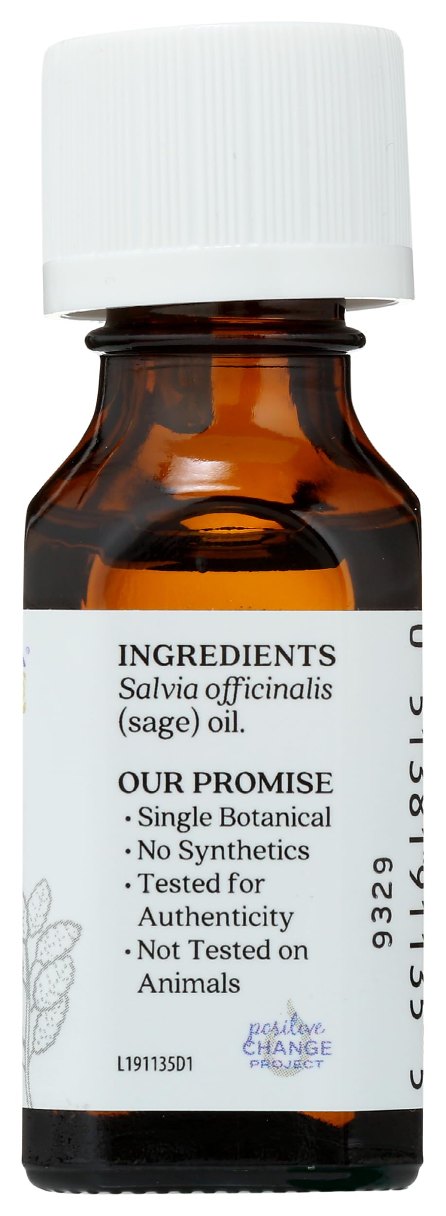Aura Cacia Clary Sage Essential Oil 0.5 oz - Aromatherapy & Skincare
