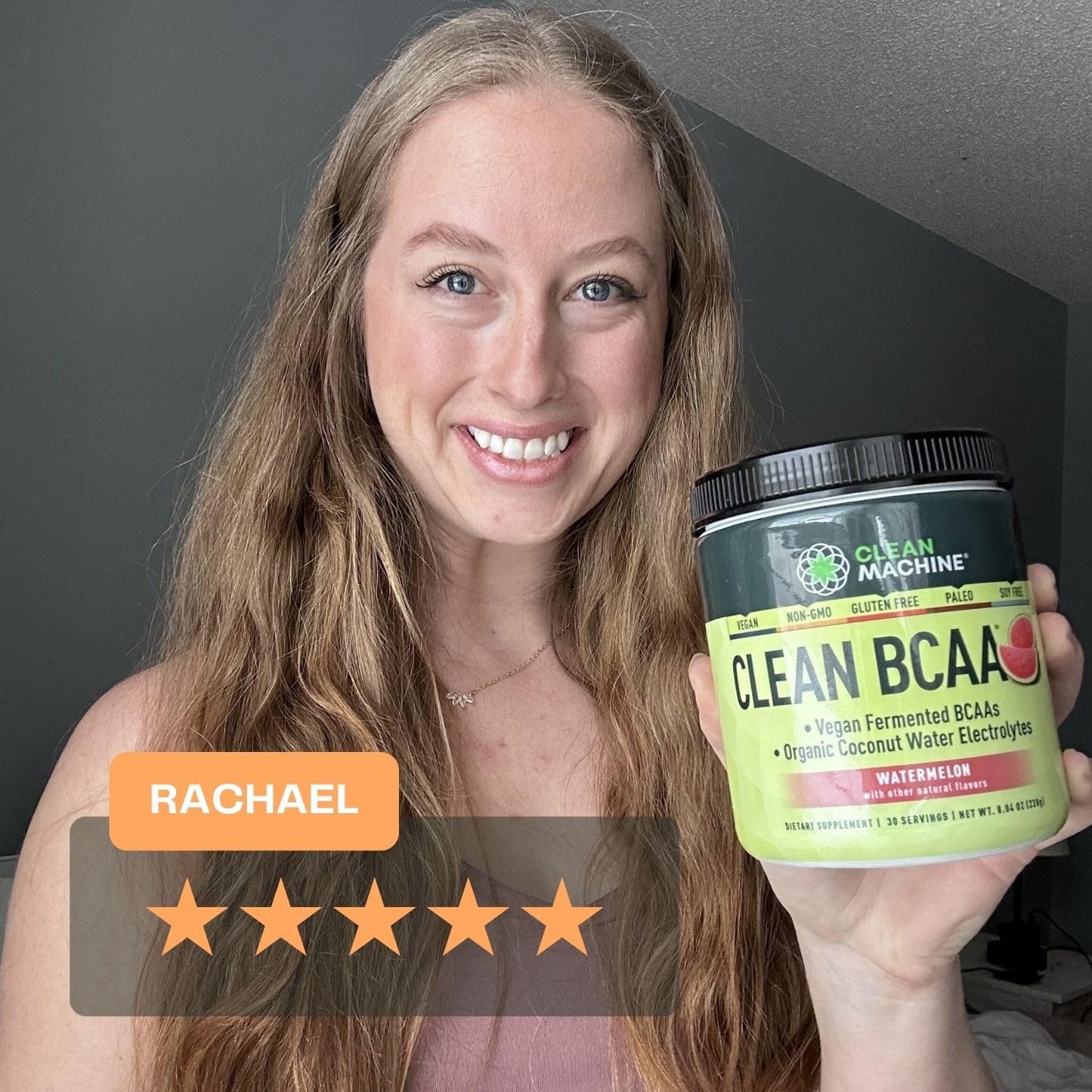 Clean BCAA 2:1:1 Vegan Powder with Coconut Electrolytes - Watermelon
