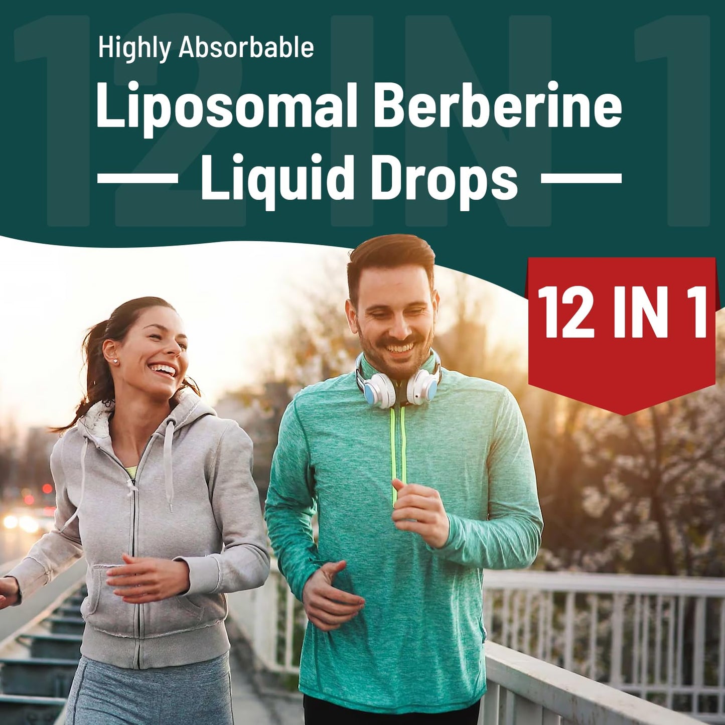 Berberine HCl Supplement 3000 mg | Liposomal Berberine HCl Liquid 2 oz – AMPK Activator