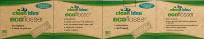 Clean Idea EcoFlossers 180ct – Individually Wrapped Eco Friendly Floss Picks