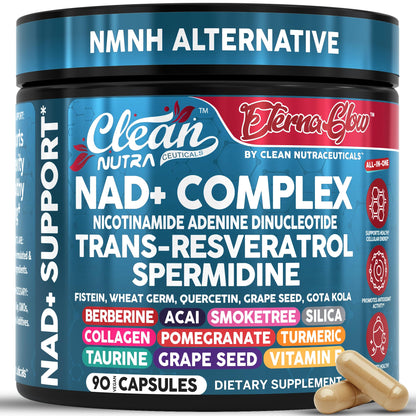 NAD+ Resveratrol Liposomal Supplement for Women – Energy 90 Capsules