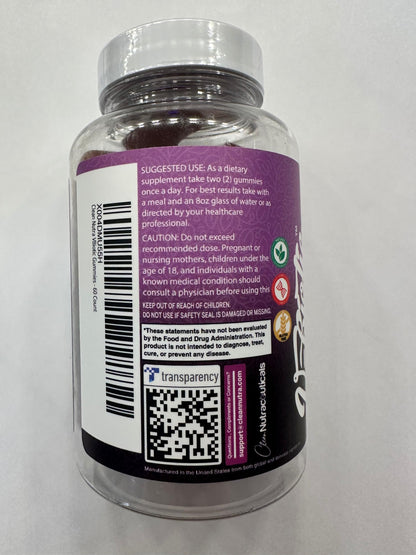 Clean Nutra Vbiotic Gummies – Cranberry, Horsetail, D-Mannose, UVA-Ursi, Probiotic & Enzyme Blend | 60 Count (2)