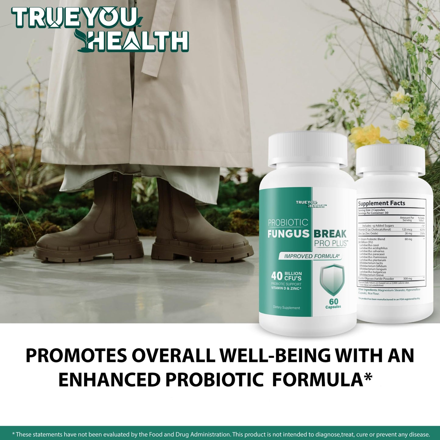 Probiotic Fungus Break Pro Plus - Nail Fungus Probiotics & Treatment