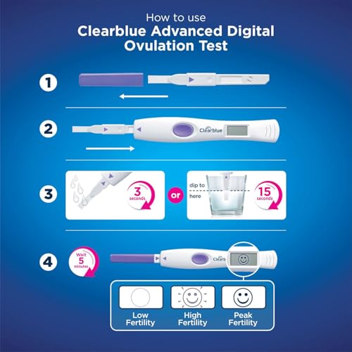 Clearblue Advanced Digital Ovulation Test-Pack of 20 Sticks