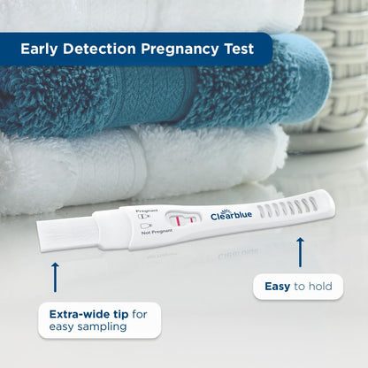 Clearblue Early Detection Pregnancy Test, 2 Count – 6 Days Sooner, 99% Accurate