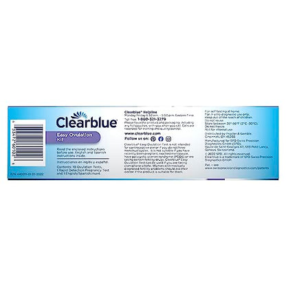 Clearblue Ovulation Complete Starter Kit - 10 Ovulation Tests & 1 Pregnancy Test