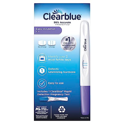 Clearblue Ovulation Complete Starter Kit - 10 Ovulation Tests & 1 Pregnancy Test