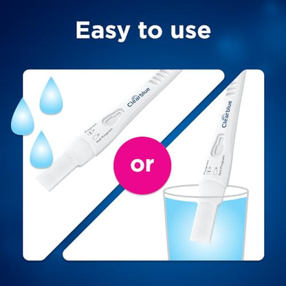Clearblue Early Detection Pregnancy Test, 2 Count – 6 Days Sooner, 99% Accurate