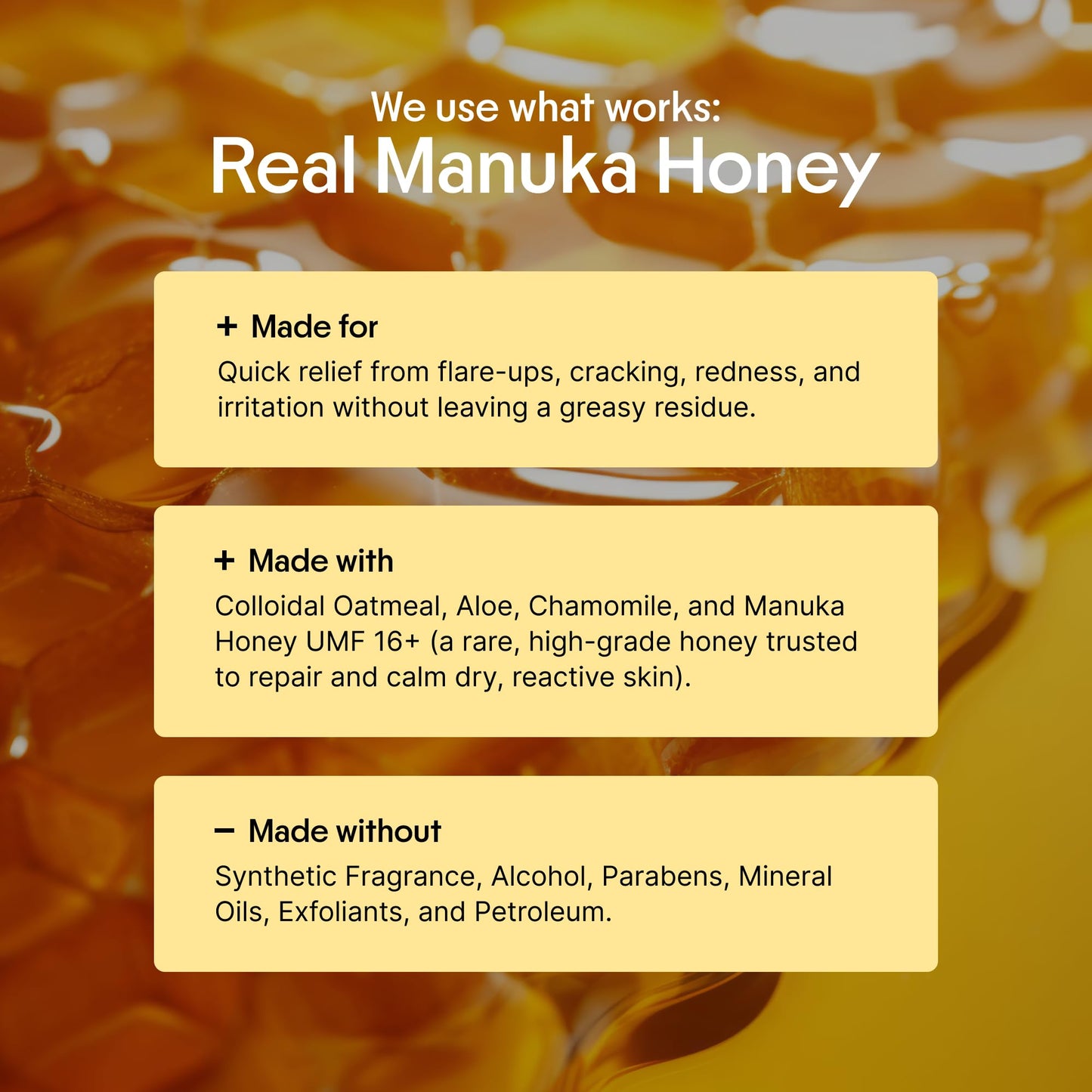 Clearbody Organics Manuka Honey Cream – Soothing Eczema Relief & Deep Hydration (2 oz)
