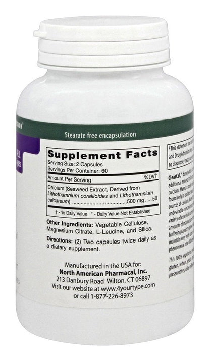 D'Adamo Personalized Nutrition - ClearCal 120 vcaps