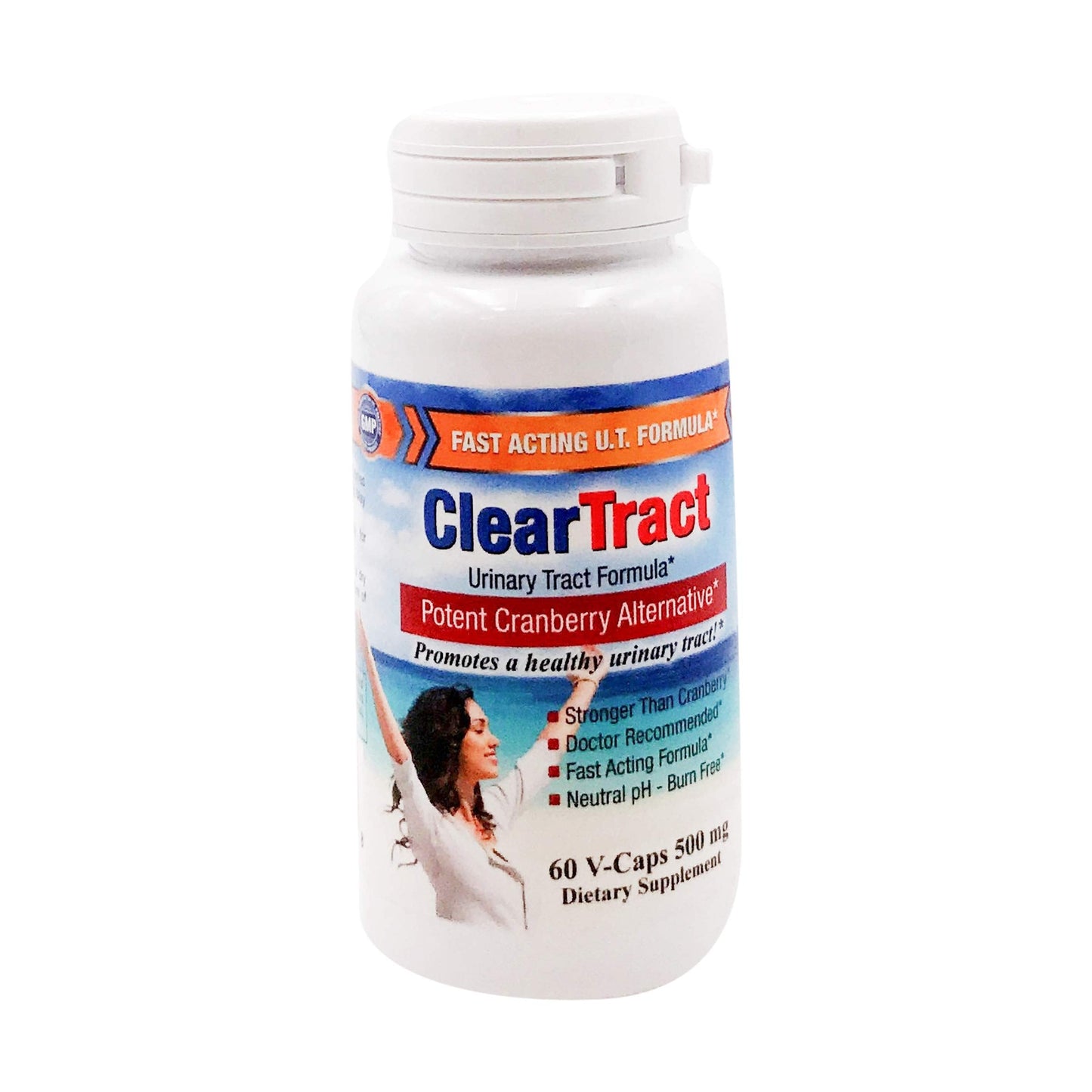 Cleartract D-Mannose Formula Capsules 500 mg | 60 Count
