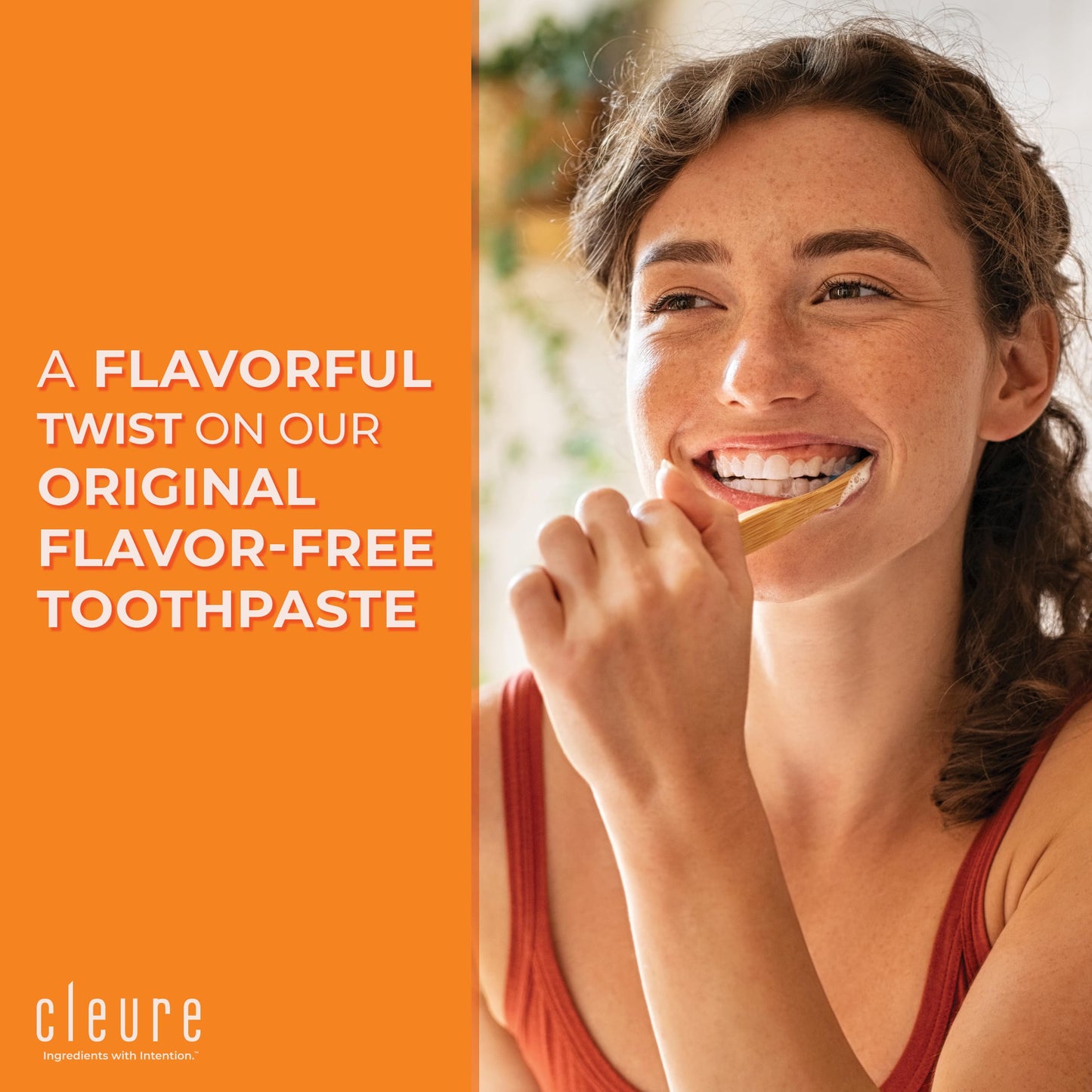 Cleure Cinnamon No Fluoride Toothpaste – SLS Free, Mint Free, Xylitol (4oz, Pack of 2)