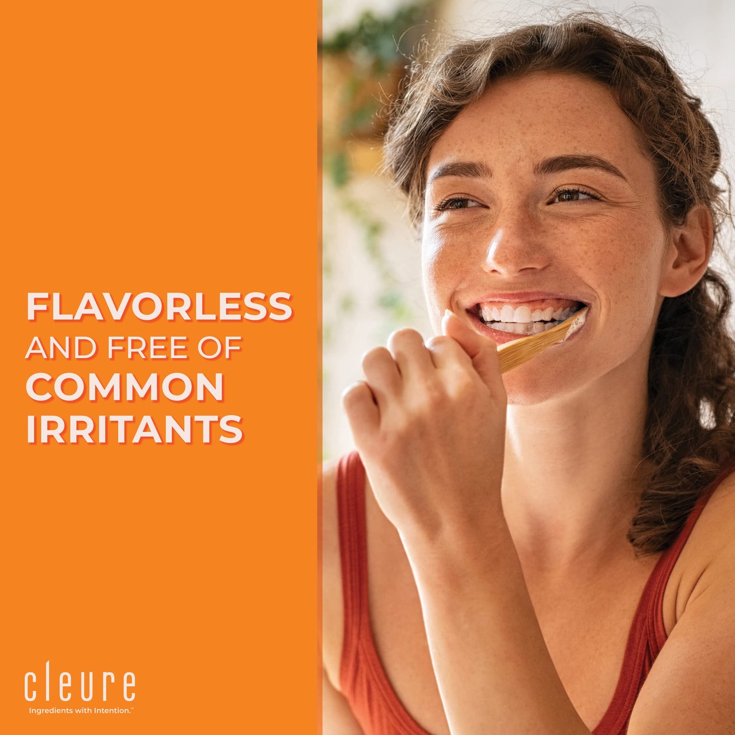 Cleure Original No Fluoride Toothpaste – SLS Free, Mint Free, Xylitol – 4oz
