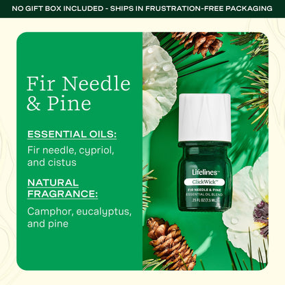 ClickWick Walk in the Woods 3-Pack for Lifelines Diffusers – Essential Oil Blends