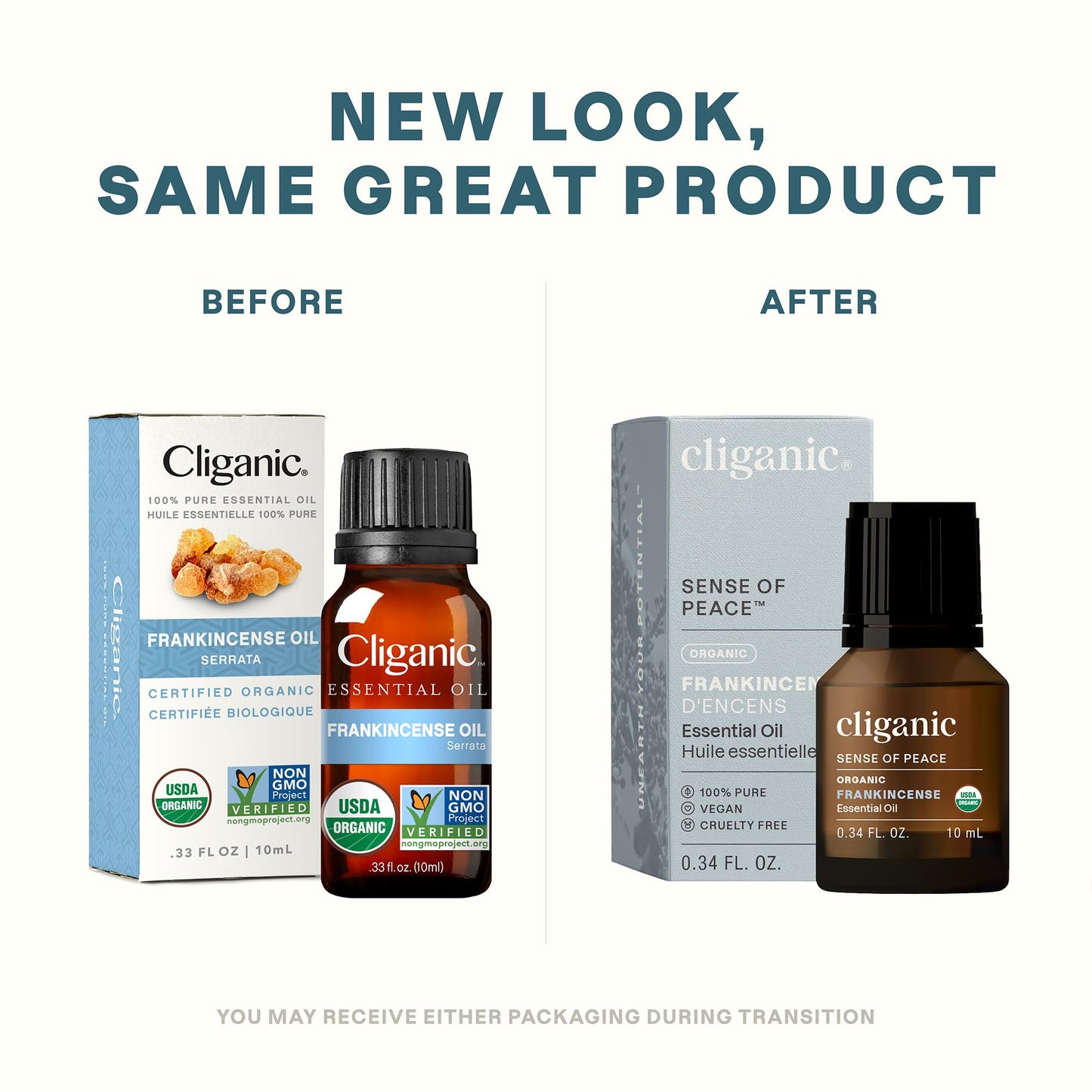 Cliganic Organic Frankincense Essential Oil - 100% Pure USDA Organic