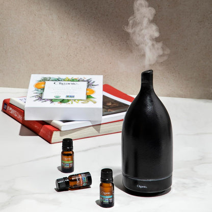 Cliganic Organic Lemon Essential Oil – 0.51 oz | Pure, Natural Aromatherapy