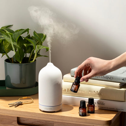 Cliganic Organic Aromatherapy Essential Oils Set (Top 6) – The Essentials, 100% Pure & Natural