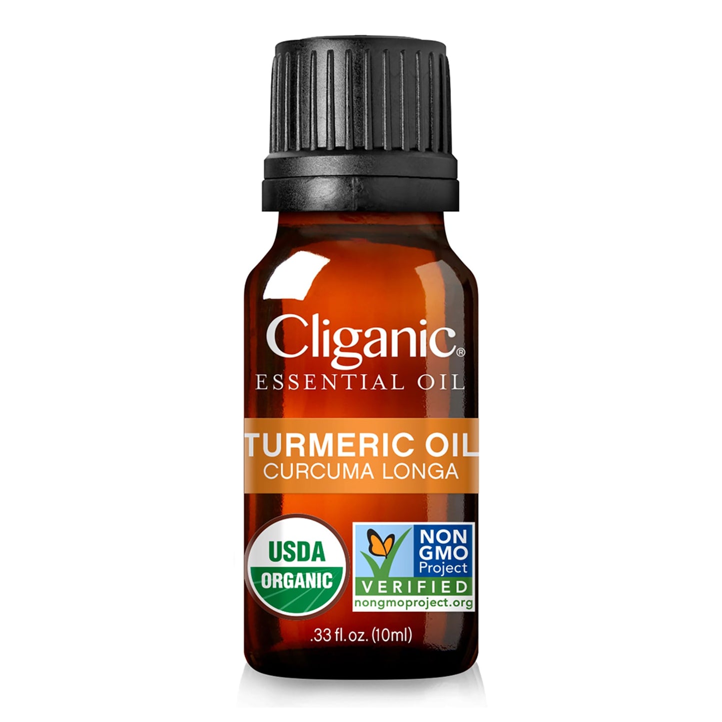 Cliganic Organic Turmeric Essential Oil - 100% Pure & Non-GMO | Aromatherapy