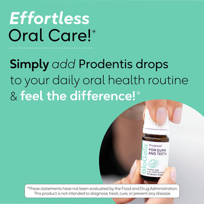 BioGaia Prodentis Dental Probiotic Drops – Healthy Gums & Teeth (Unflavored) 25-Day Supply