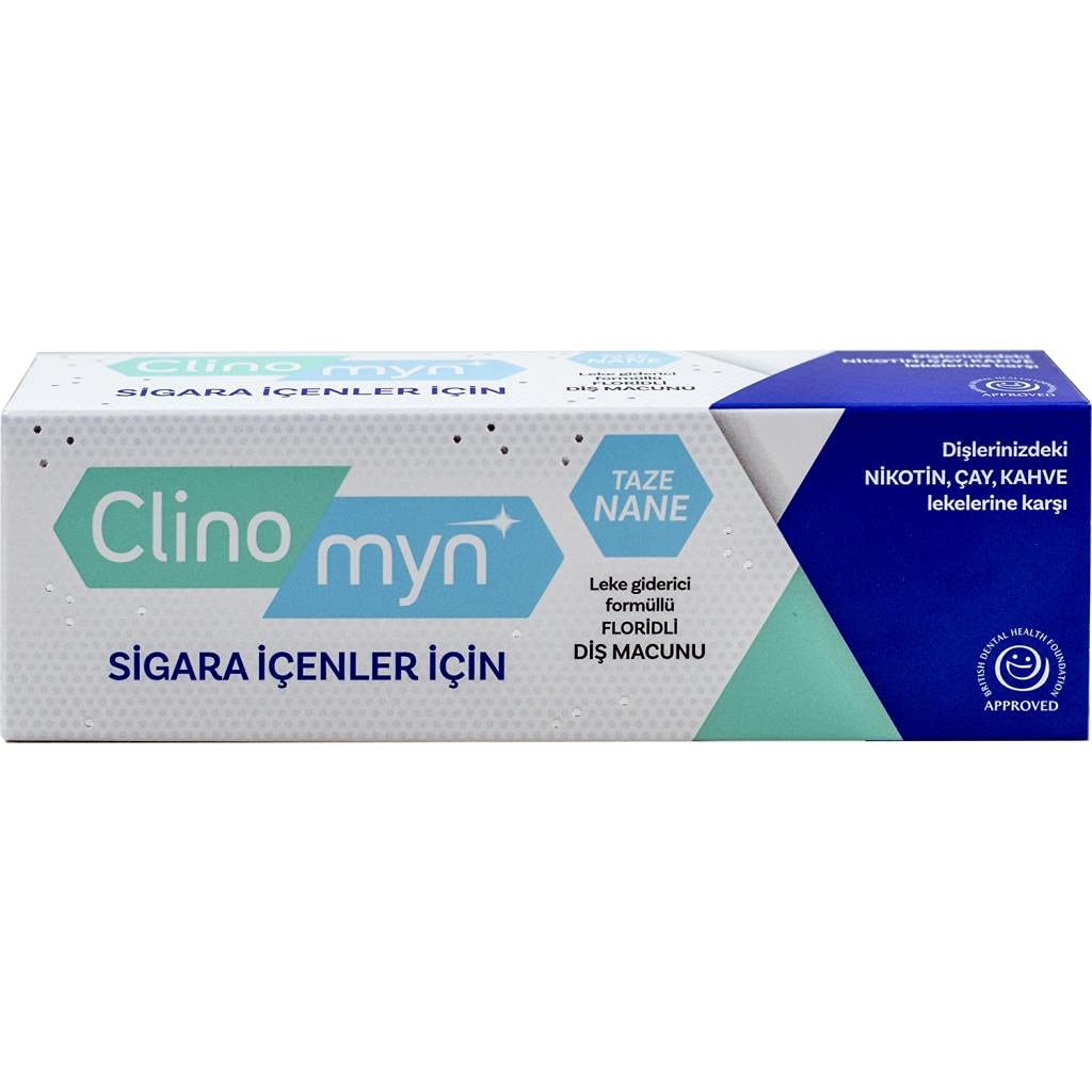 Clinomyn Toothpaste For Smokers Original 75ml | Mint Flavor