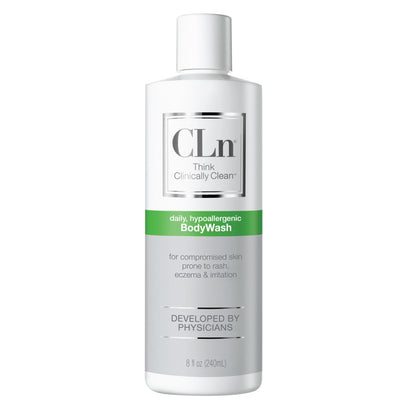 CLn BodyWash – Non-Drying, Fragrance-Free Cleanser for Compromised Skin (8 fl oz) | Eczema & HS Friendly