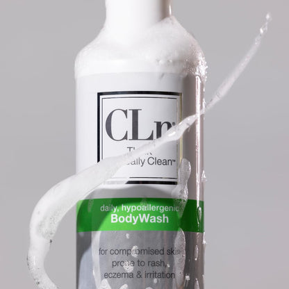 CLn BodyWash – Non-Drying, Fragrance-Free Cleanser for Compromised Skin (8 fl oz) | Eczema & HS Friendly