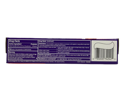 Close-Up Fluoride Toothpaste – Freshening Red Gel, 4 oz Pack of 4