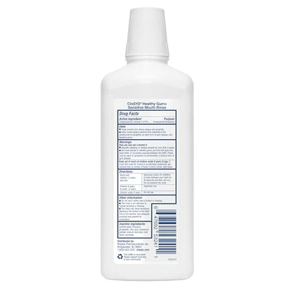 Closys Healthy Gums Mouthwash – Antiplaque & Anti-Gingivitis, Alcohol-Free, 32 Fl Oz