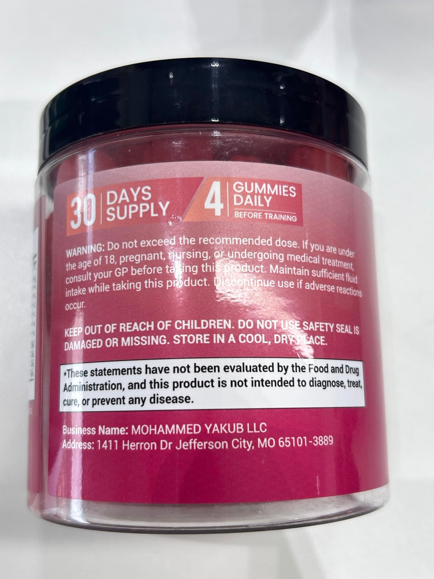 CNFHDI Creatine Gummies for Women – Sugar-Free, Vegan, Collagen & BCAAs