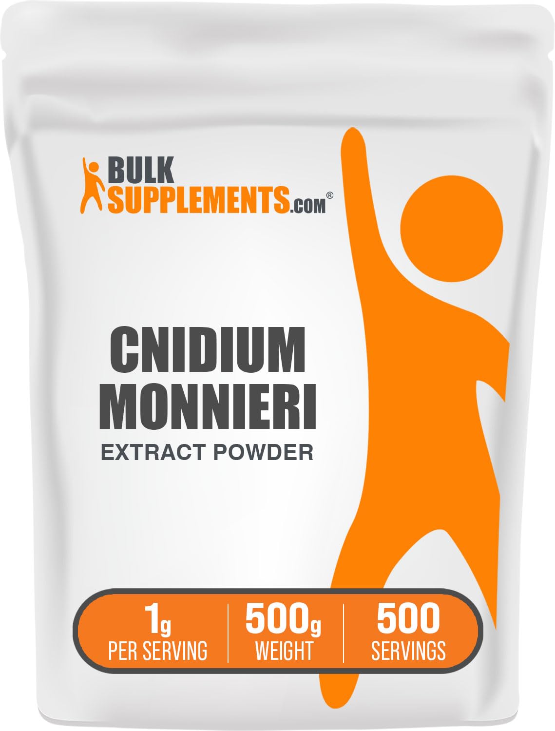 Cnidium Fruit Extract Powder – Gluten Free, 500g | Cnidium Monnieri Extract | BulkSupplements