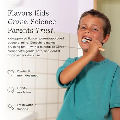 Cocoshine Whitening Toothpaste | 3% nHA, Delightful Mint, Vegan