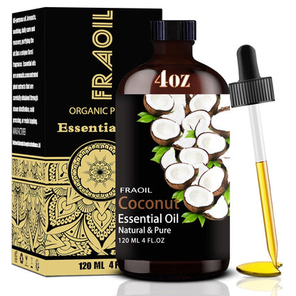 Coconut Essential Oil 4oz (120 ml) - Diffuser, DIY Crafts & Gifts | FRAOIL