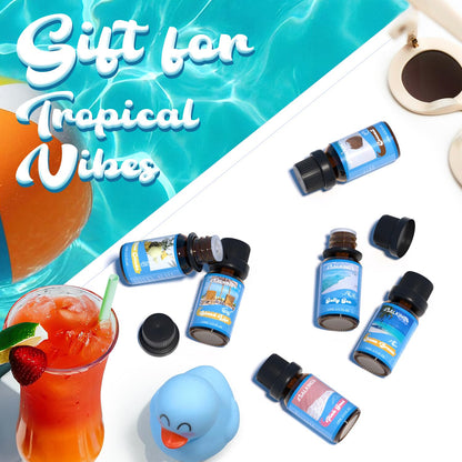 SALKING Surf & Sand Fragrance Oils – Premium Diffuser Gift Set