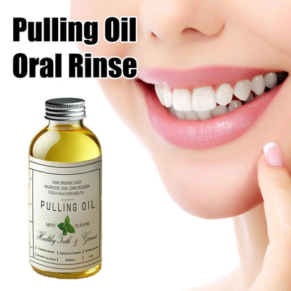 Coconut Oil Pulling for Teeth Whitening - Cocofresha Organic Peppermint Oil 4 Oz