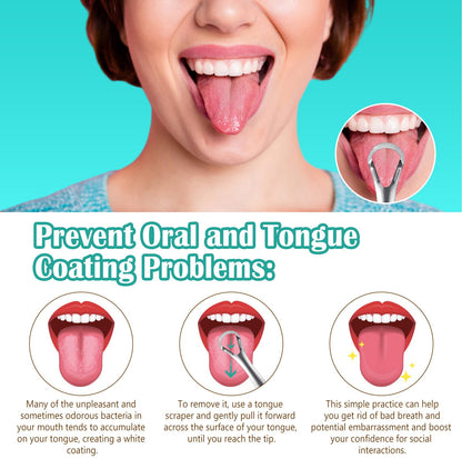 Coconut Pulling Oil with Ayurvedic Mint – Oil Pulling Mouthwash with Tongue Scraper | Fresh Breath, Teeth Whitening & Healthy Gums | Alcohol-Free 8 Fl Oz 2-Pack