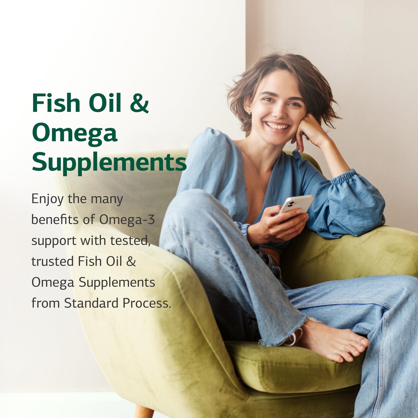 Standard Process Cod Liver Oil – Omega-3, Vitamins A & D for Skin, Eyes & Bone Health