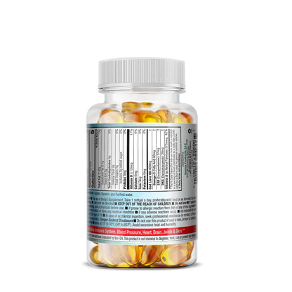 Cod Liver Oil Capsules 2x100 - 200 Softgels, Pure Norwegian Cod Liver Oil GERMA 2-Pack