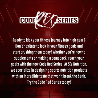 Code Red Aminos BCAA & EAA – Post-Workout Recovery Powder | 5% Nutrition