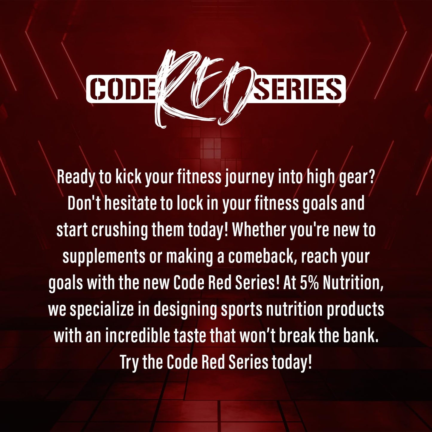 5% Nutrition Code Red Aminos BCAA & EAA Post Workout Recovery Powder | Full Spectrum Essential Amino Acid Complex for Men & Women (Italian Lemon Ice)