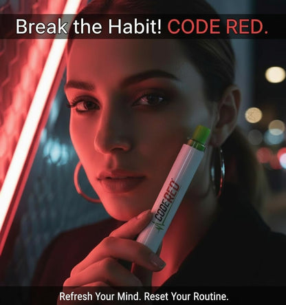 Code Red V-Aid Herbal Diffuser Pen | Plant-Based Mullein Aromatherapy