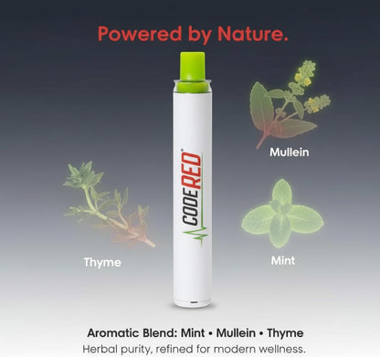 Code Red V-Aid Herbal Diffuser Pen | Plant-Based Mullein Aromatherapy