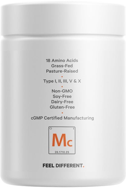 Codeage Multi Collagen Capsules – 5 Types, Grass-Fed & Hydrolyzed, Ashwagandha & Amla Berry, 90 Capsules