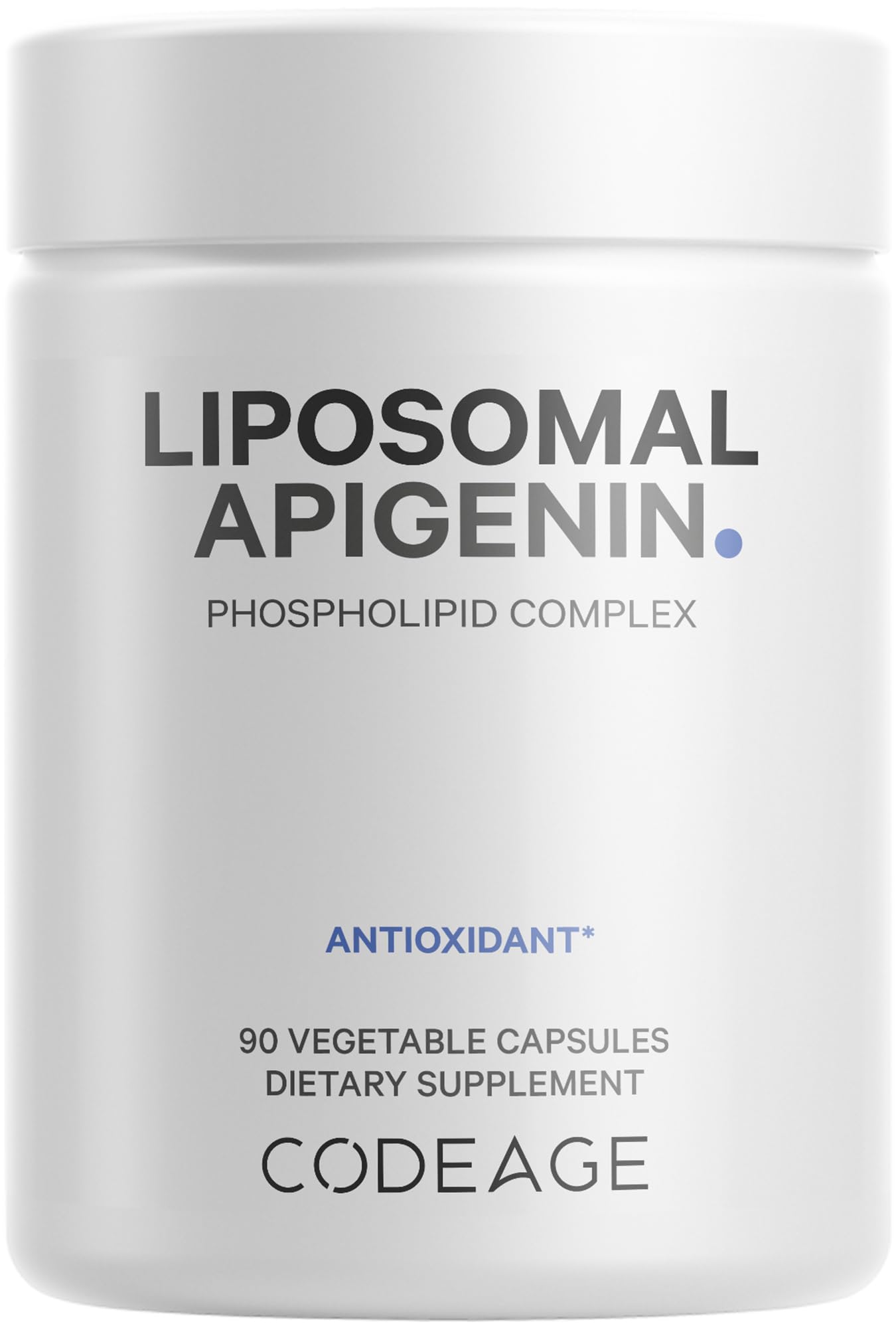 Codeage Liposomal Apigenin Supplement – 3-Month, 90 Count | Vegan & Gluten-Free