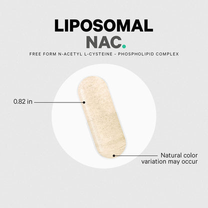 Codeage Liposomal NAC – N-Acetyl L-Cysteine, 120 Capsules (2-Month Supply)
