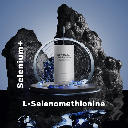 Codeage Selenium 200 mcg Liposomal - 6-Month Immune Support Supplement | Vegan, Non-GMO, USA Made