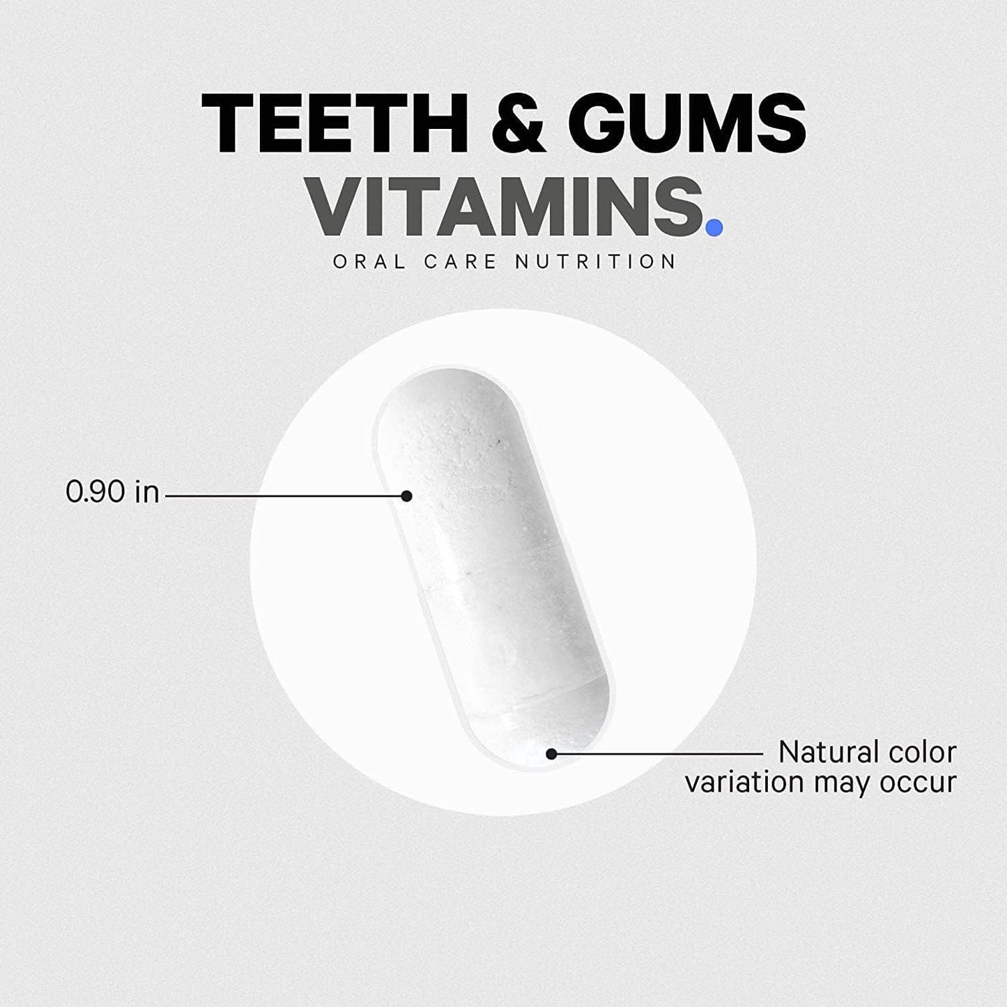Codeage Teeth & Gums Vitamins + Oral Probiotics – Dental Multivitamin (90 Capsules)