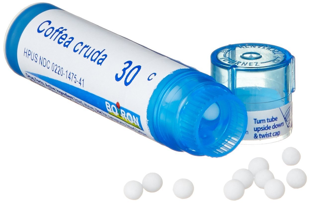 Boiron Coffea Cruda 30C Homeopathic Medicine for Sleeplessness - 80 Pellets