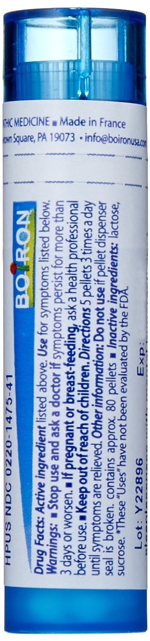 Boiron Coffea Cruda 30C Homeopathic Medicine for Sleeplessness - 80 Pellets