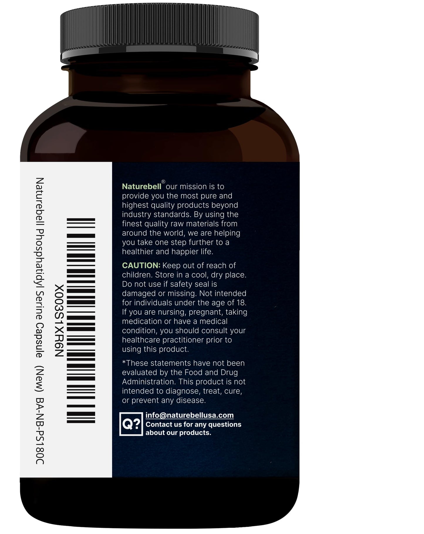 Ultra Strength Phosphatidylserine 500mg per Serving – 240 Capsules | Soy Free, Sunflower Lecithin, Non-GMO
